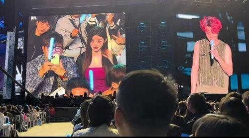 演唱会吃瓜的,吃瓜群众的欢乐盛宴
